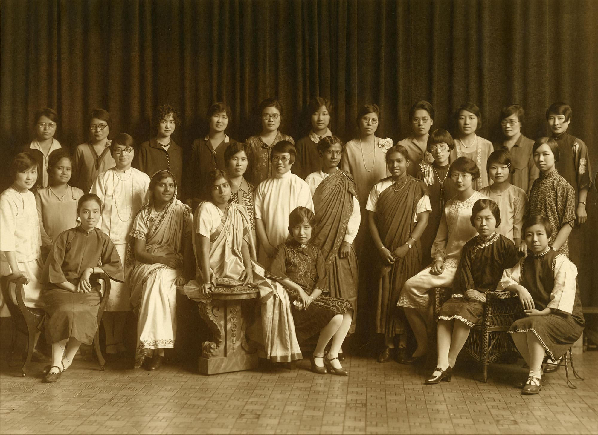 Barbour scholars and fellows pose for a group photograph.