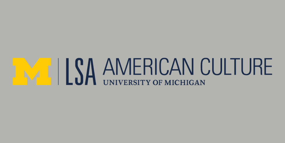 University of Michigan-Ann Arbor Department of American Culture logo
