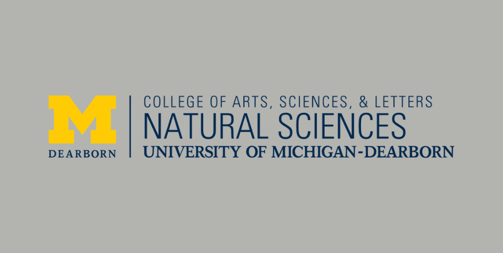 University of Michigan-Dearborn Department of Natural Sciences logo