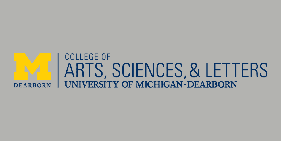 Logo for UM-Dearborn's College of Arts, Sciences, and Letters.