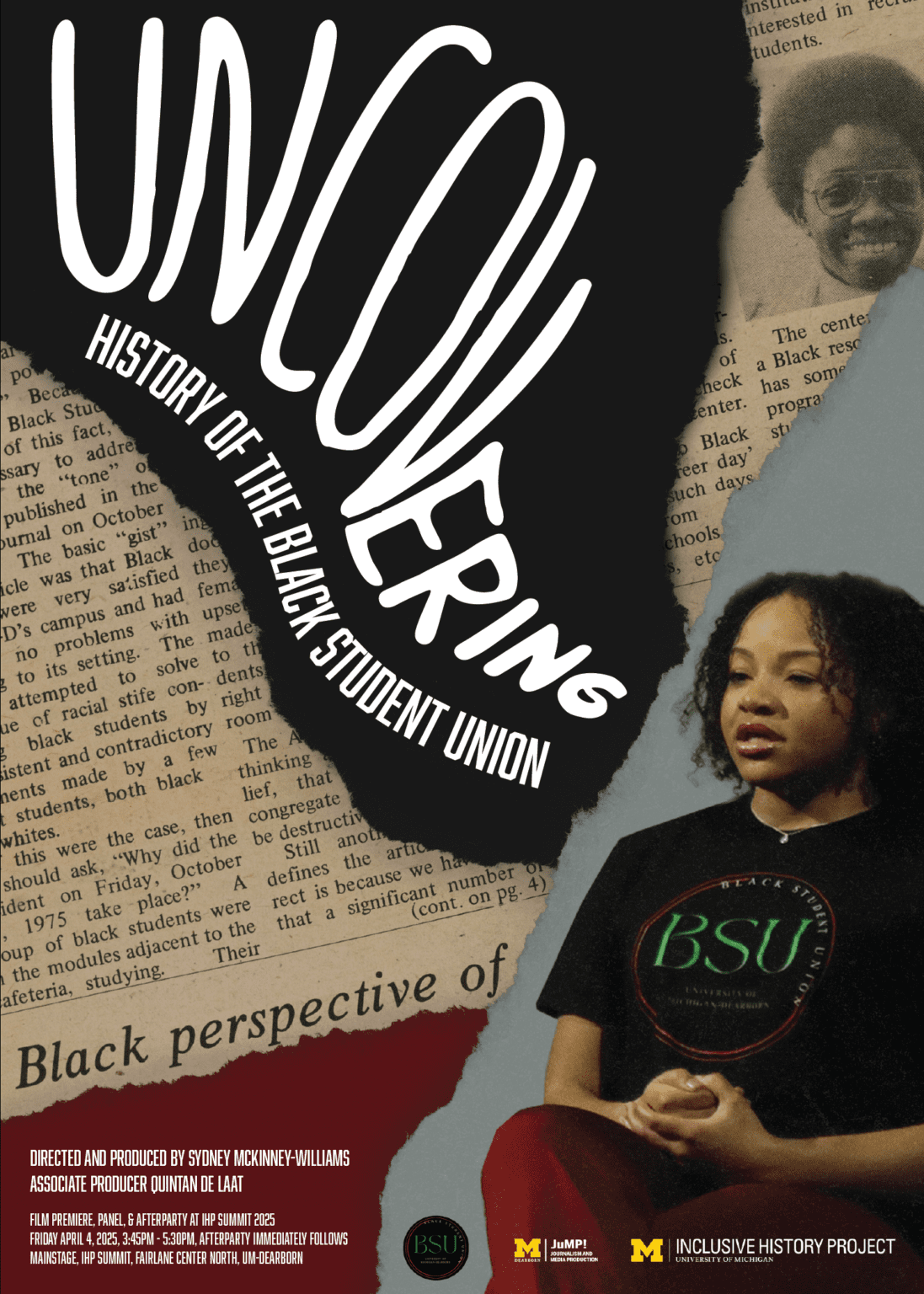 “Uncovering: History of the Black Student Union” Film Premiere - U-M ...