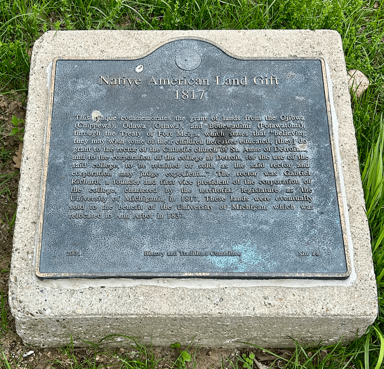 Land Acknowledgment Statement U M Inclusive History Project